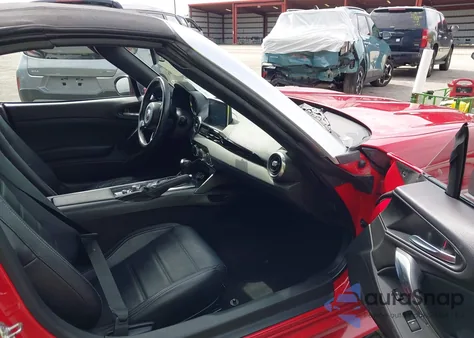 2017 Fiat 124 Spider Lusso from USA, damaged, VIN JC1NFAEK8H0106144